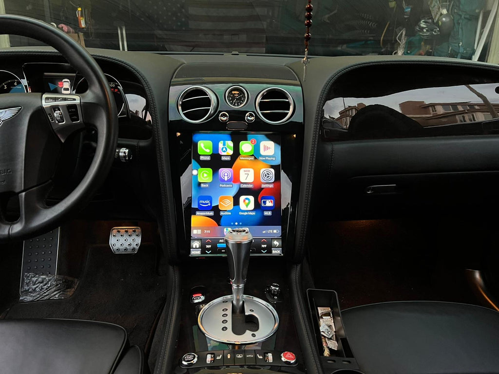 Bentley Continental GT / Flying Spur Navigation Screen Upgrade with 12.1" (2004 - 2011)