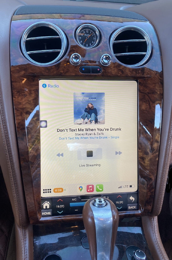 Bentley GT 2004 - 2011  Screen Upgrade With 12.1 Touchscreen (2004-2011) Vertical