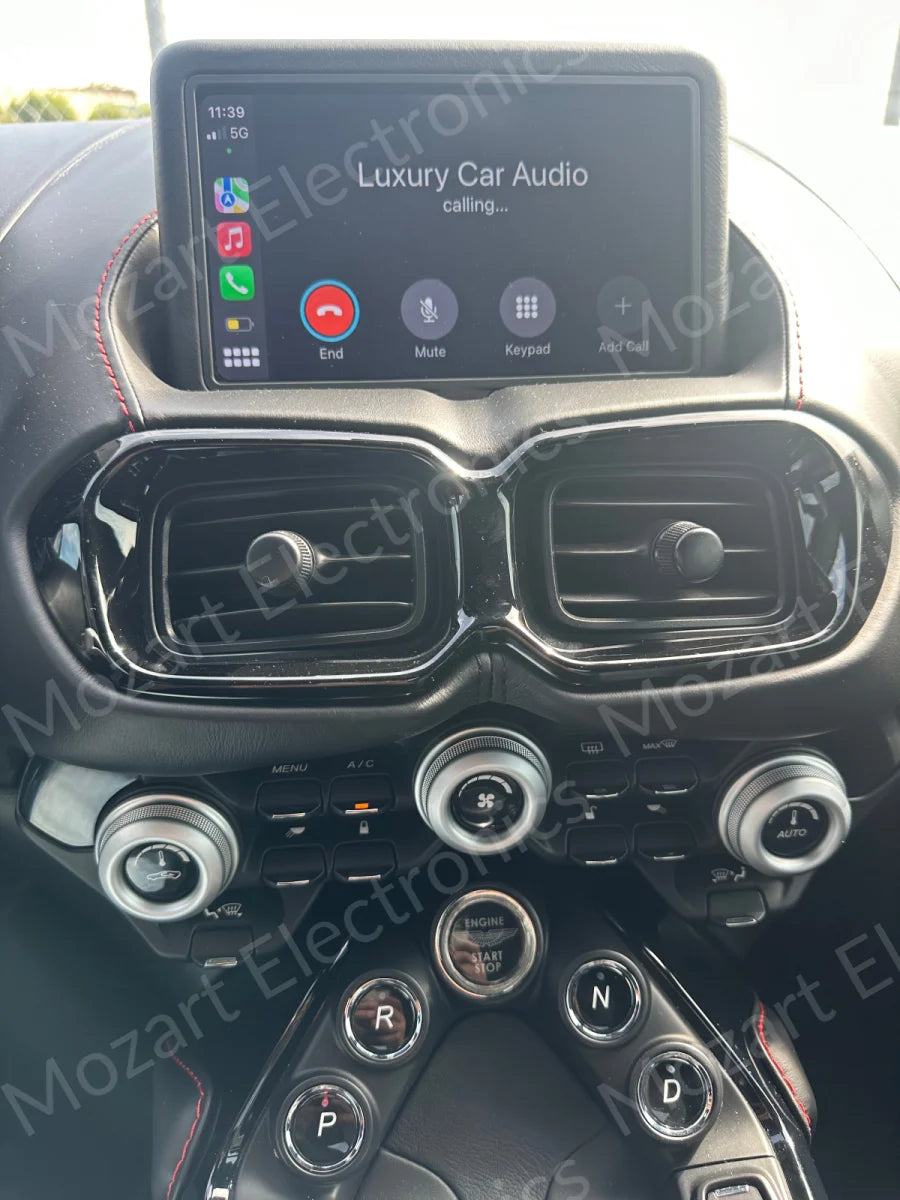 Aston Martin Apple CarPlay & Android Auto Interface
