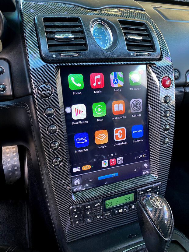 Maserati Quattroporte Navigation Screen Upgrade (2008-2012) Vertical