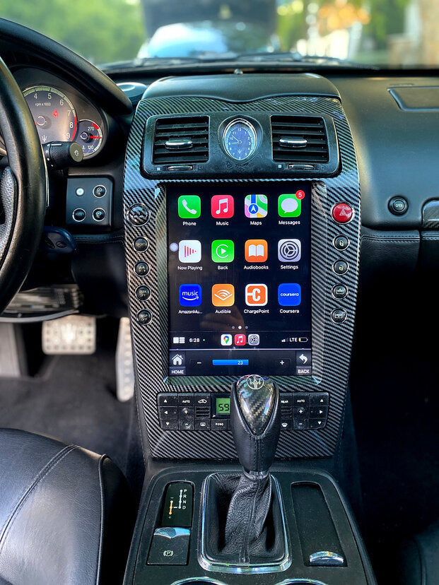 Maserati Quattroporte Navigation Screen Upgrade (2008-2012) Vertical