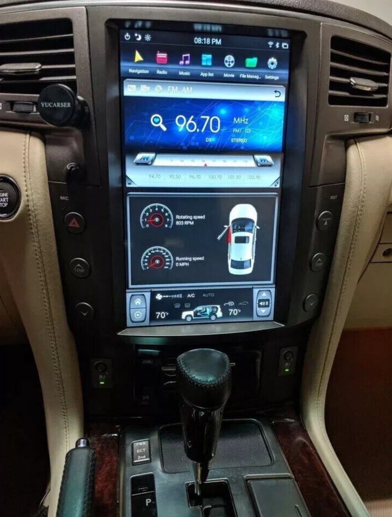 Lexus LX 570 Navigation Upgrade with 13.6" Touchscreen (2007 - 2015)
