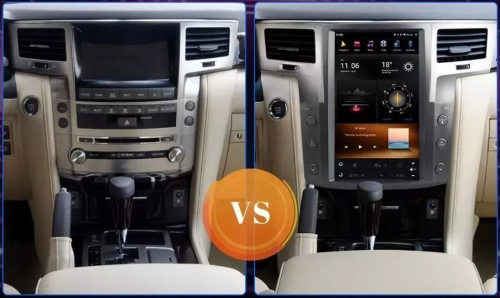 Lexus LX 570 Navigation Upgrade with 13.6" Touchscreen (2007 - 2015)