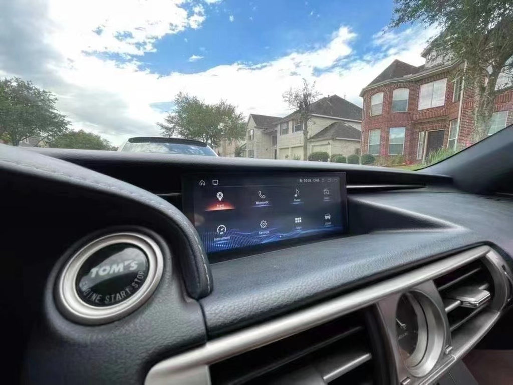 Screen Upgrade for Lexus IS & RC models.  Built-in Apple CarPlay by Mozart Electronics