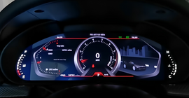 Maserati GT / Quattroporte Digital Instrument Cluster