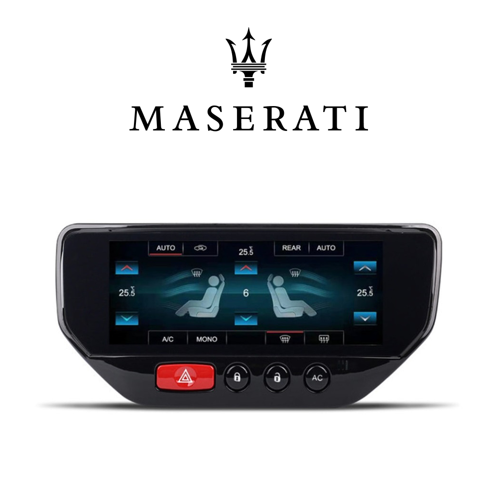 Maserati GT climate control AC Digital Panel | Mozart Electronics