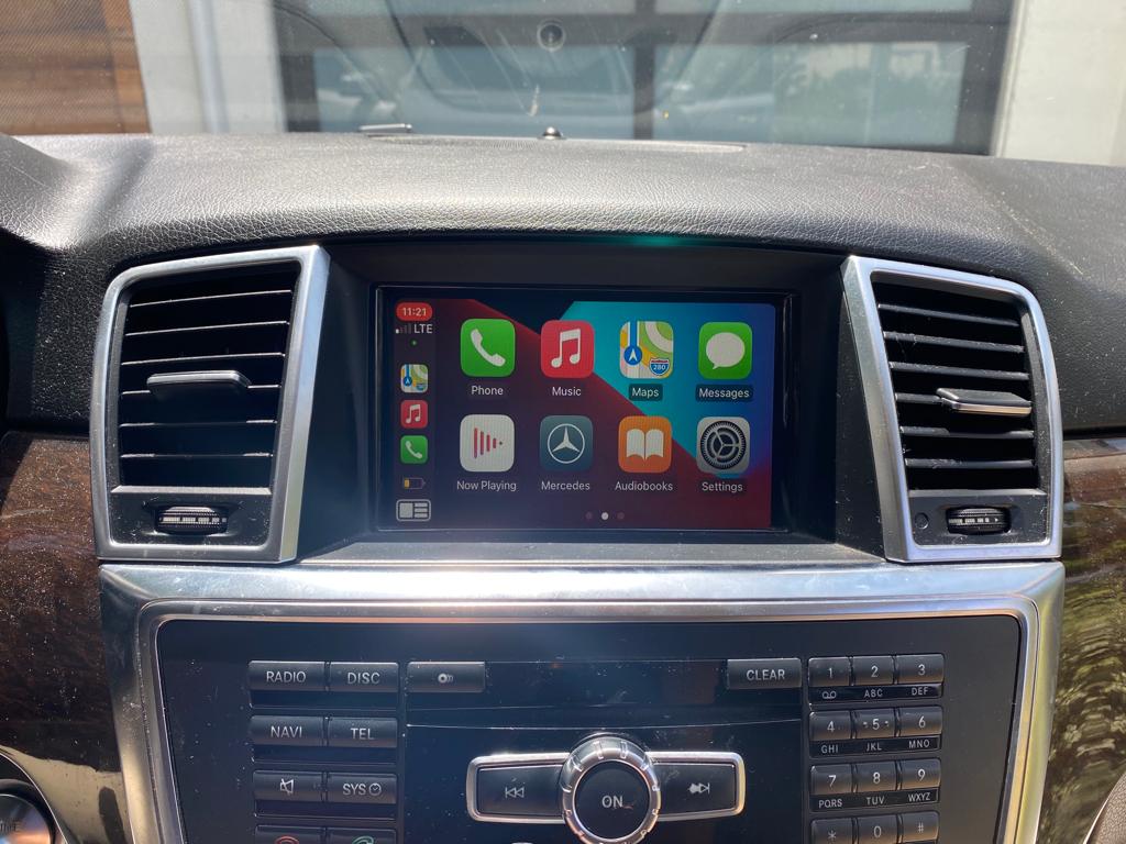 Mercedes NTG 4.5 Apple CarPlay