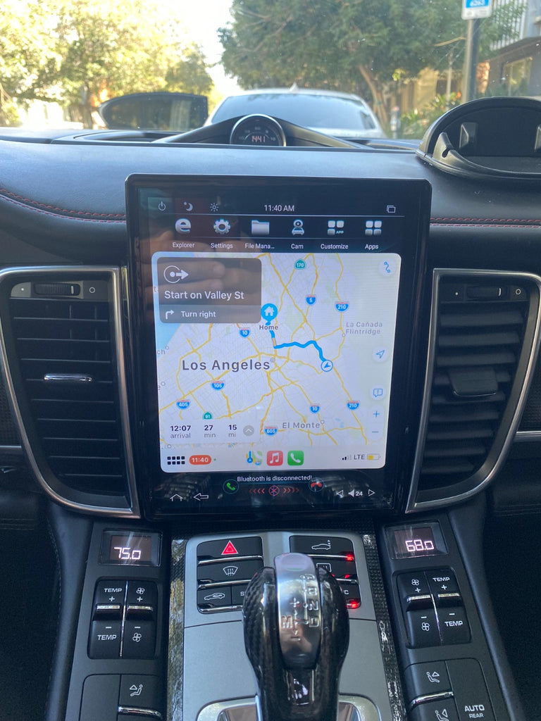 Porsche Cayenne  Panamera Navigation Screen Upgrade  (2010 - 2016)