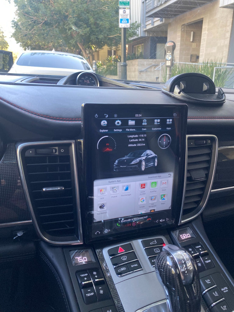 Porsche Cayenne  Panamera Navigation Screen Upgrade  (2010 - 2016)
