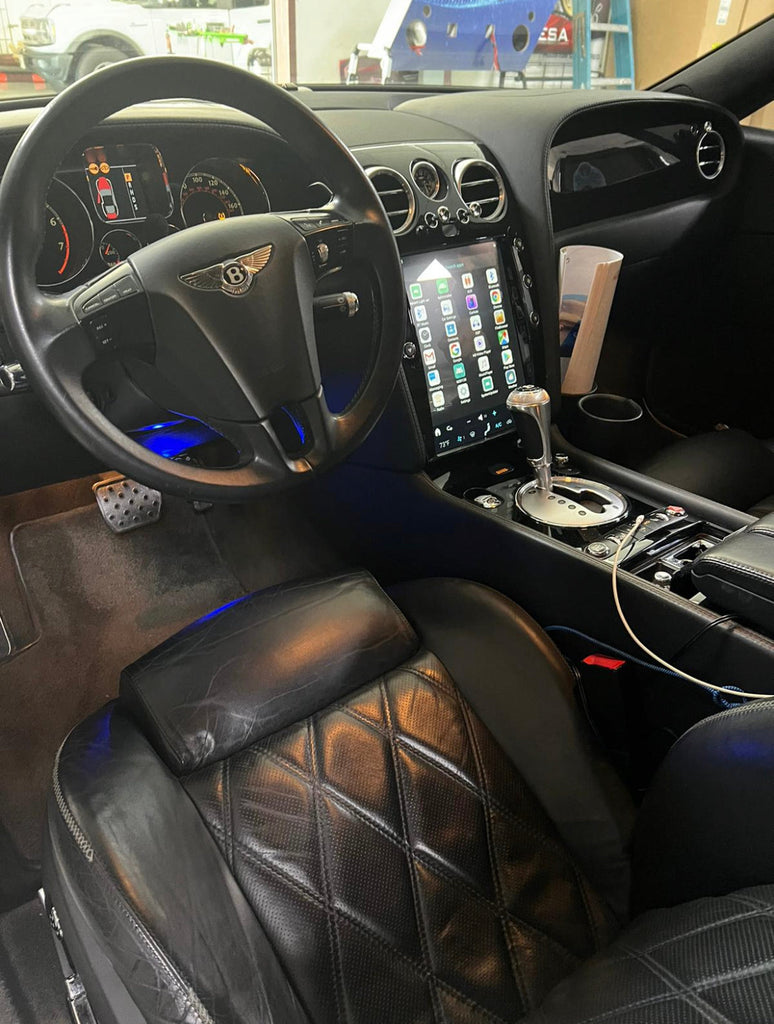 Bentley Continental Gt / Flying Spur Navigation Screen Upgrade With 12.1 (2004 - 2018)