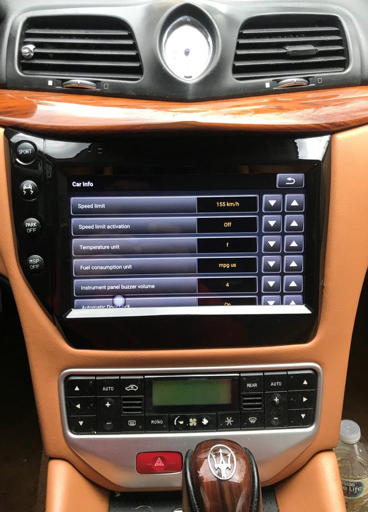 Maserati Gt Gen 2.1 Navigation Screen Upgrade (2007 - 2017) Car
