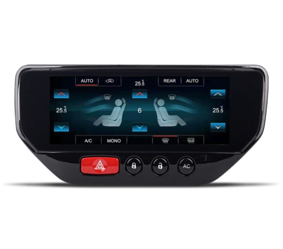 Maserati Granturismo Climate Control Ac Digital Panel (2007 - 2017) Piano Black Parts