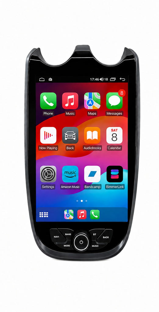 McLaren Apple CarPlay & Android Auto Screen Upgrade — Climate Control Kept (2015–2023).