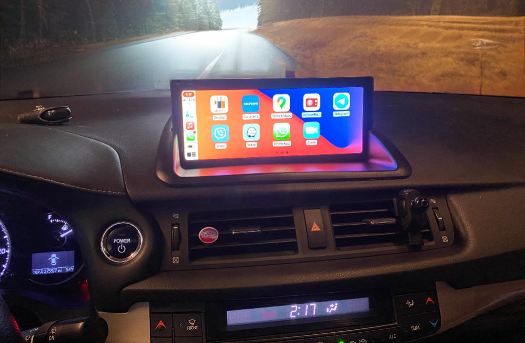 Lexus CT (2011-2018) Wireless Apple CarPlay screen upgrade