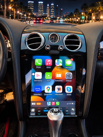 Bentley Continental GT / Flying Spur Navigation Screen Upgrade with 12.1