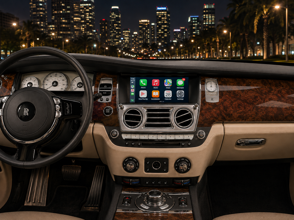 Rolls-Royce Ghost & Phantom Apple CarPlay & Android Auto Interface (2010–2017)