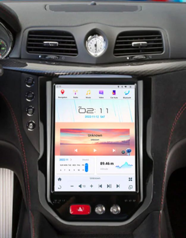 12.1’’ Navigation and AC Upgrade for Maserati GranTurismo