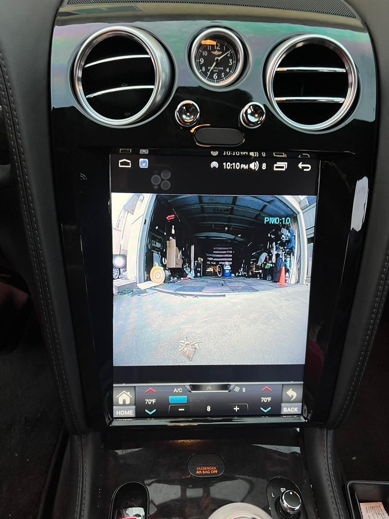 Bentley Continental GT / Flying Spur Navigation Screen Upgrade with 12.1" (2004 - 2011)