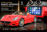Ferrari California Screen Upgrade with 9