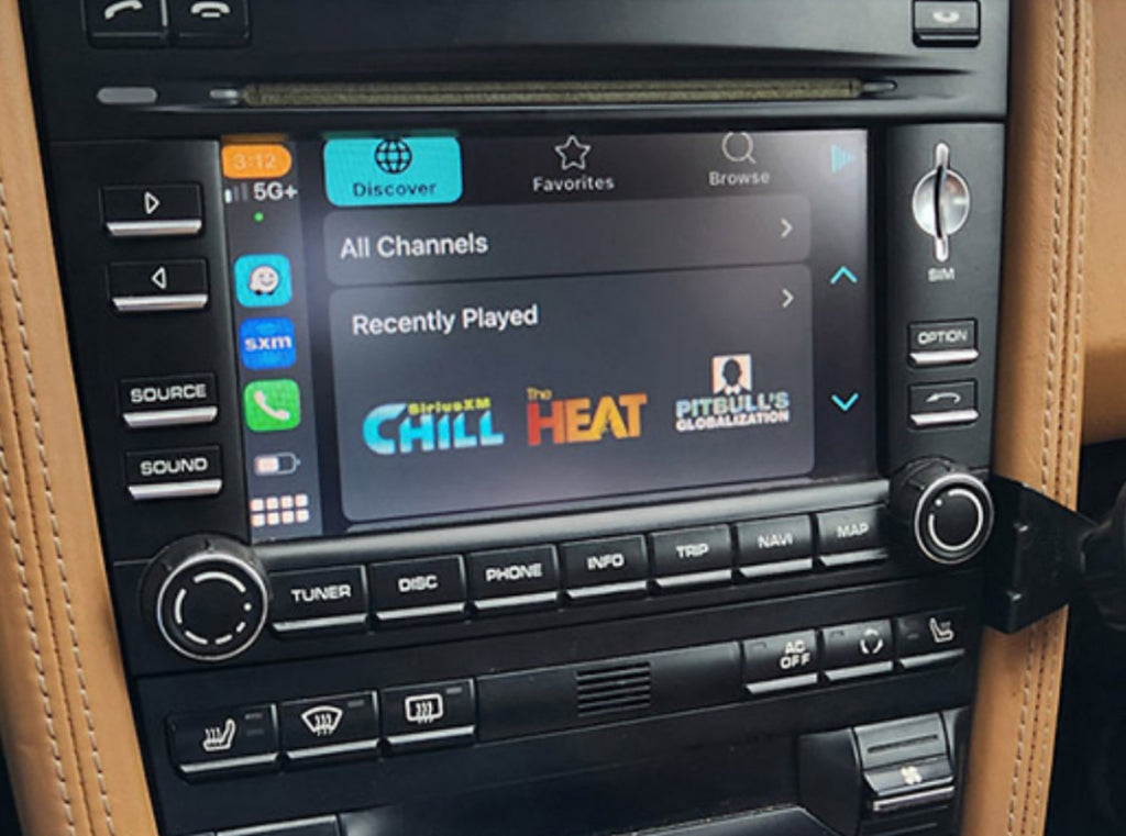 Porsche PCM 3.0 Apple CarPlay & Android Auto 2009 - 2012.