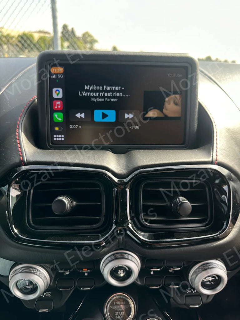 Aston Martin Apple CarPlay & Android Auto Interface (2016 - 2020)