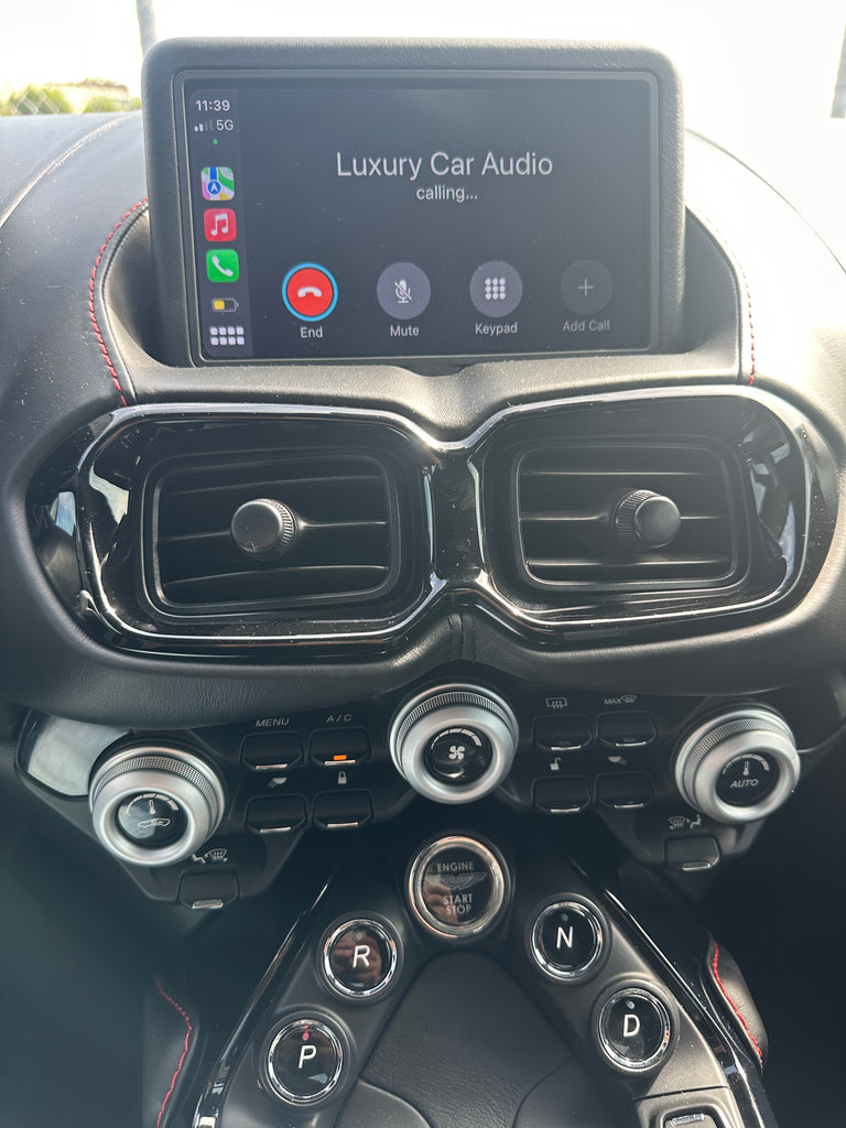 Aston Martin Apple CarPlay & Android Auto Interface (2016 - 2020)