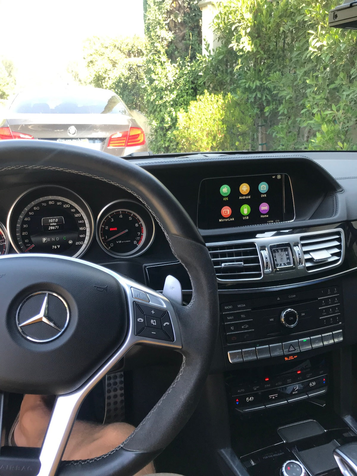 GABITECH Drahtlos CarPlay Android Auto für Mercedes Benz A B CLA GLA C E ML  GL Einbau-Navigationsgerät (NTG 4.5/4.7 System. A, B, C-Class, E-Class,  G-Class, CLS, GLK, GL ML)