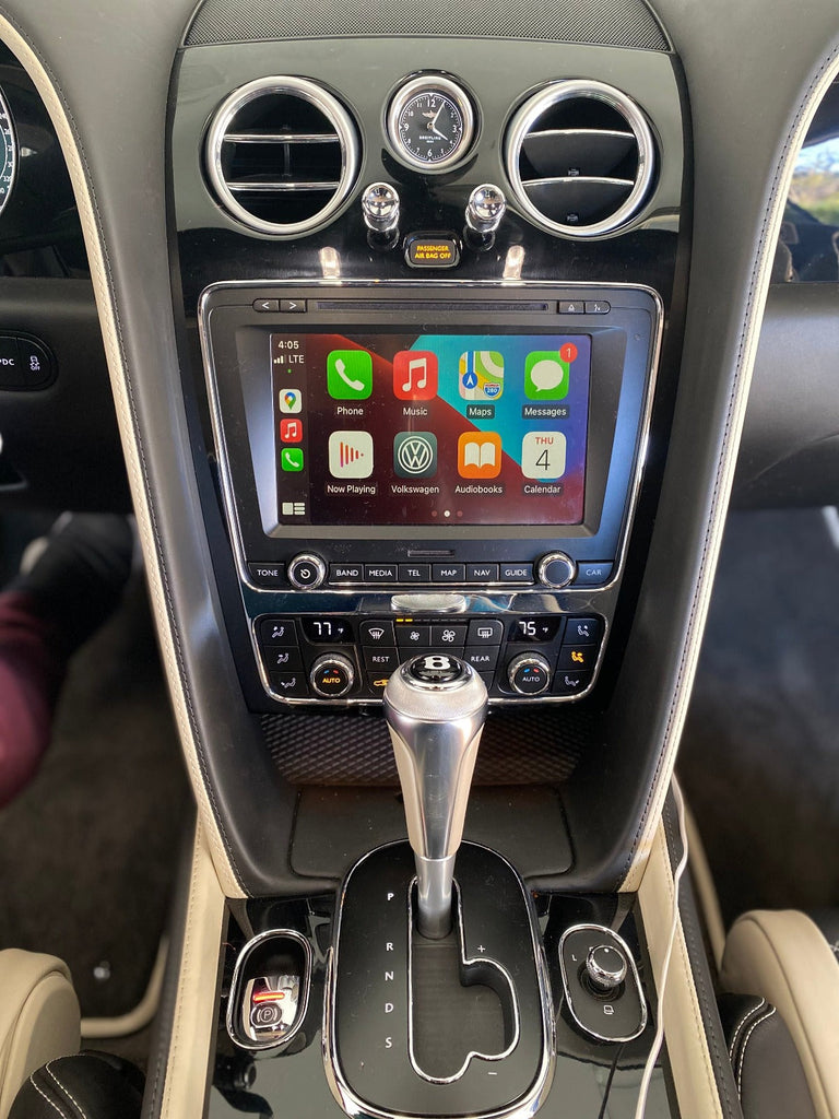 Bentley Apple Carplay & Android Auto Interface (2012 - 2018) Interface