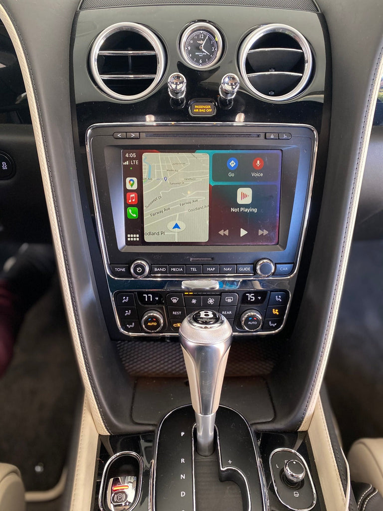 Bentley Apple Carplay & Android Auto Interface (2012 - 2018) Interface