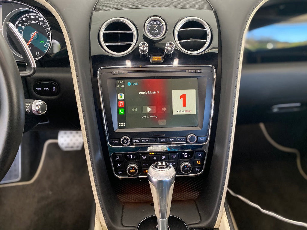 Bentley Apple Carplay & Android Auto Interface (2012 - 2018) Interface