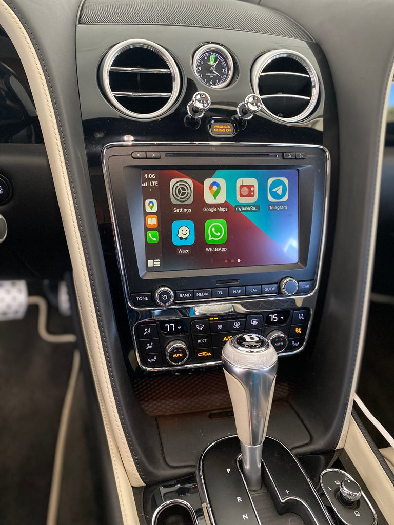 Bentley Apple Carplay & Android Auto Interface (2012 - 2018) Interface