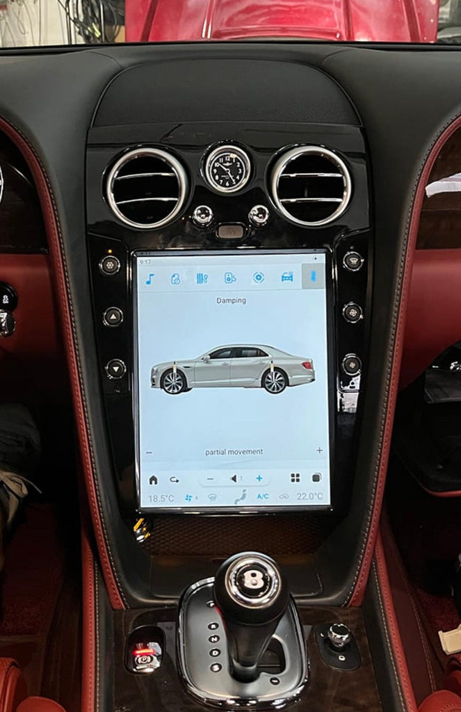 Bentley Continental Gt / Flying Spur Navigation Screen Upgrade With 12.1 (2012 - 2018)