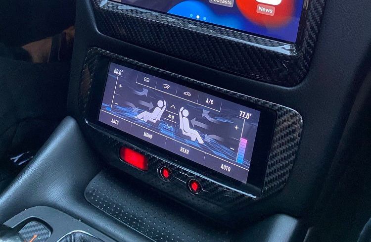 Maserati GT climate control AC Digital Panel | Mozart Electronics