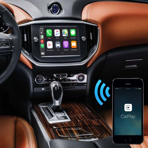 Maserati Quattroporte Apple CarPlay interface | Mozart Electronics