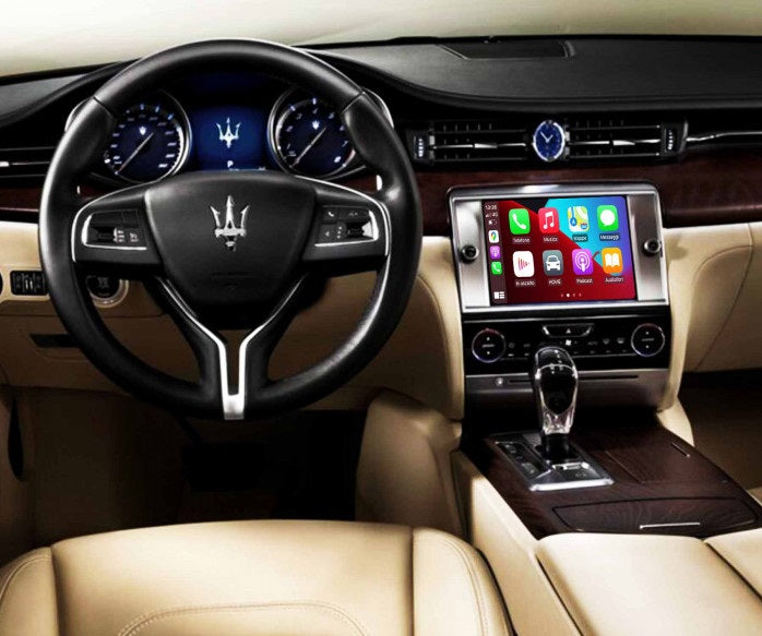 Maserati Ghibli / Quattroporte Apple CarPlay & Android Auto interface