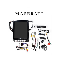 Charger l&#39;image dans la galerie, Maserati Ghibli Navigation Screen Upgrade With Apple Carplay (2014 - 2016) Vertical Screen