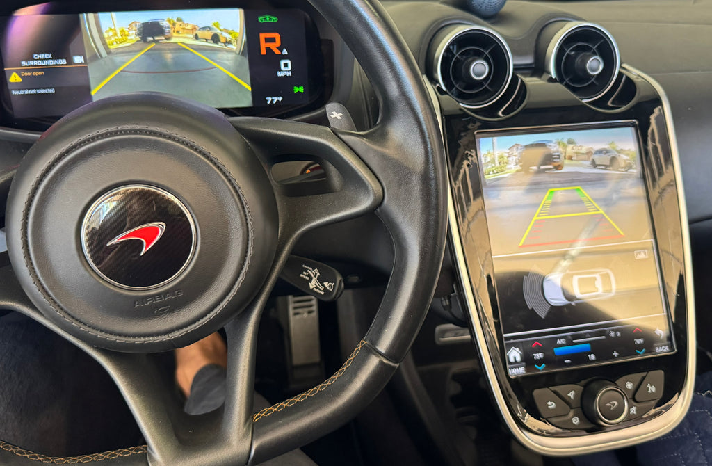 McLaren screen upgrade kit - Mozart Electronics