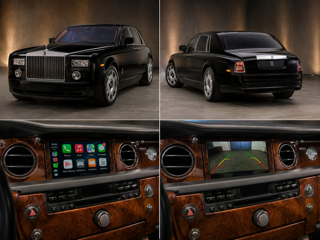 Rolls-Royce Phantom Apple CarPlay & Android Auto Interface (2004–2012)