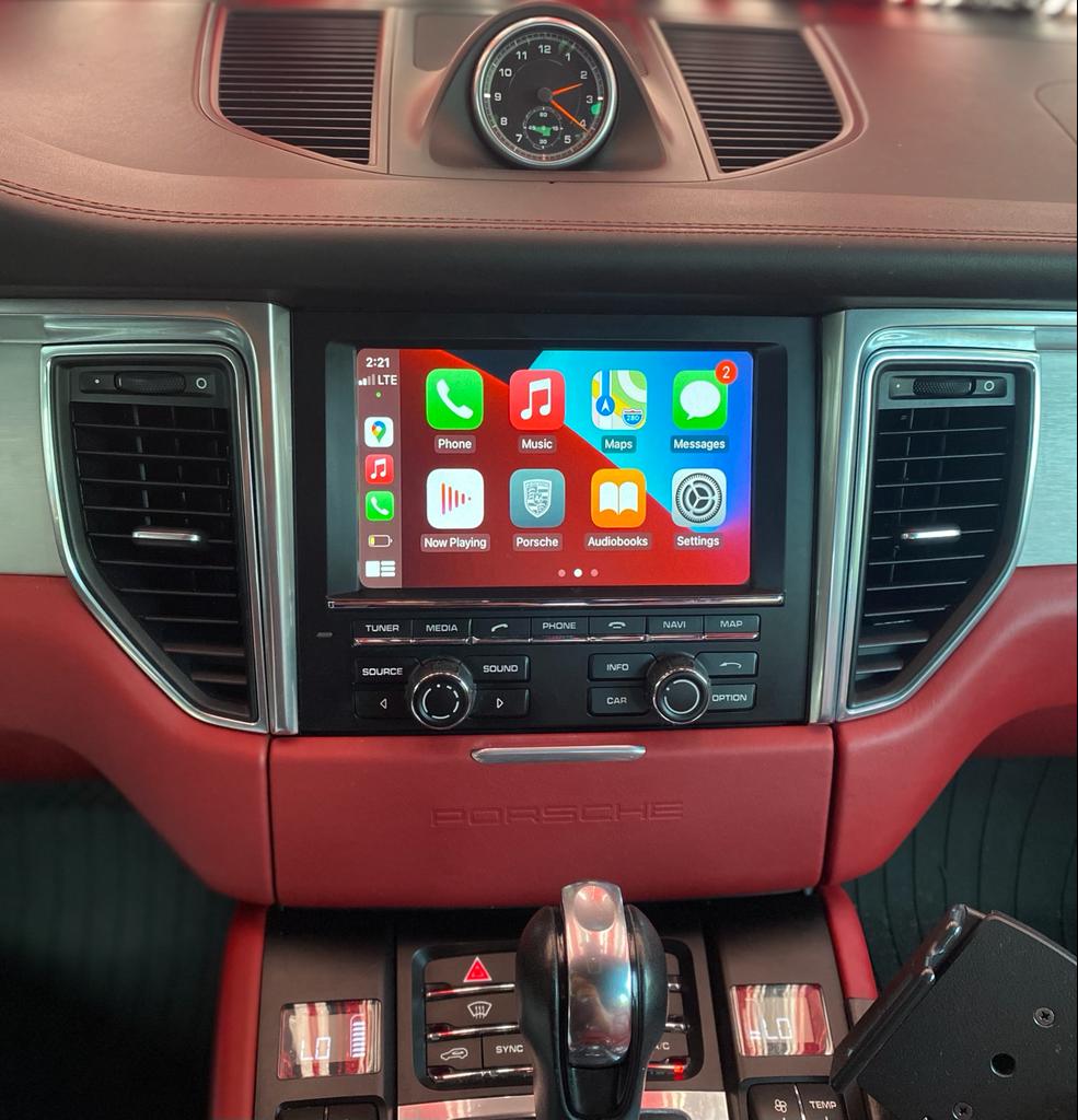 Porsche cayman Apple Carplay & Android Auto Video Interface (2010 - 2017)