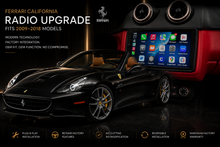 Load image into Gallery viewer, Ferrari California Screen Upgrade with 9" HD Touchscreen — Apple CarPlay &amp; Android Auto (2009–2018)
