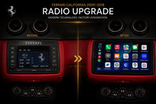 Load image into Gallery viewer, Ferrari California Screen Upgrade with 9" HD Touchscreen — Apple CarPlay &amp; Android Auto (2009–2018)