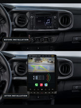 Carica l'immagine nel visualizzatore di Gallery, Toyota Tacoma 13.8-inch Android 13 head unit showing wireless Apple CarPlay home screen