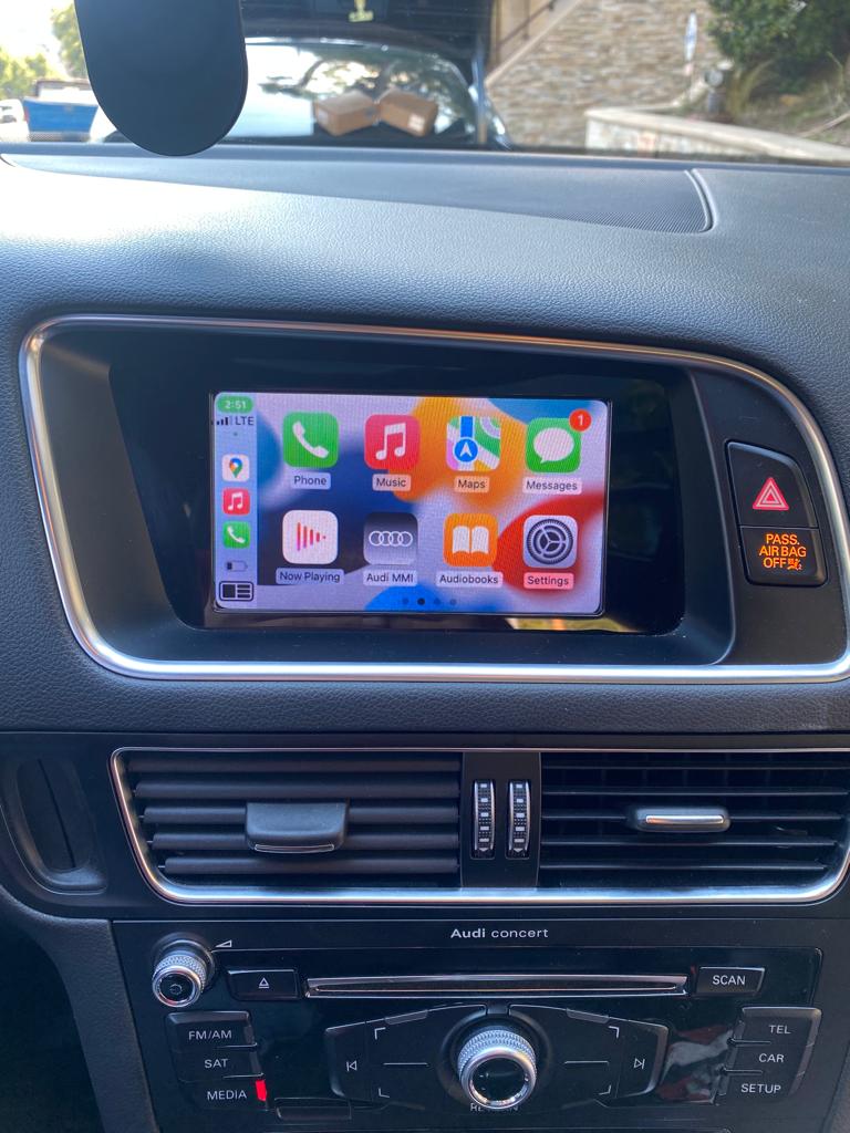 Audi Concert Apple Carplay & Android Auto Interface (2009 - 2019)