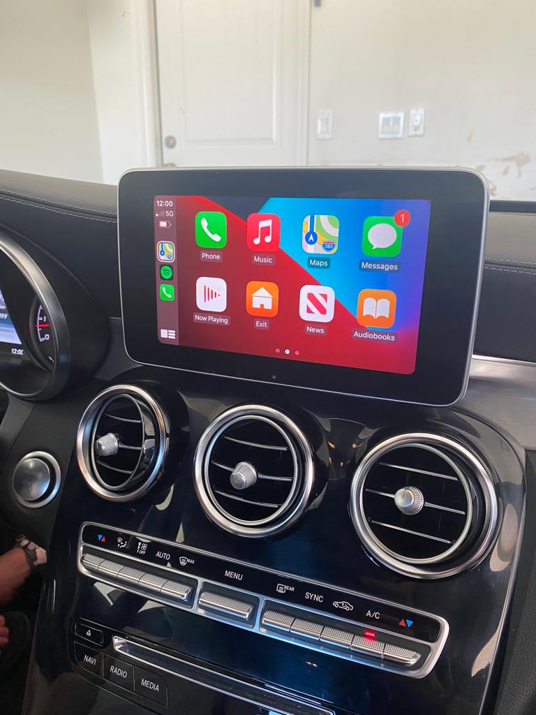 Mercedes Ntg 5.0 Apple Carplay & Android Auto Interface 2015 - 2018