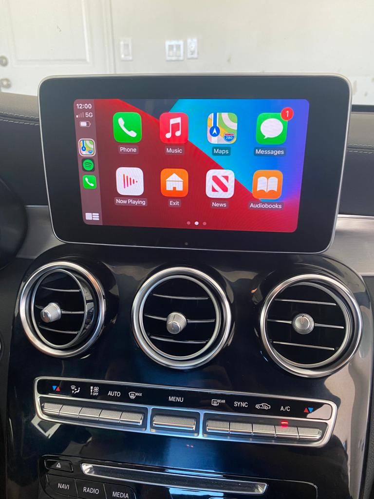 Mercedes NTG 5.0 Apple CarPlay & Android Auto
