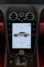 Load image into Gallery viewer, Factory Bentley air suspension damping menu shown on the upgraded touchscreen after installation
