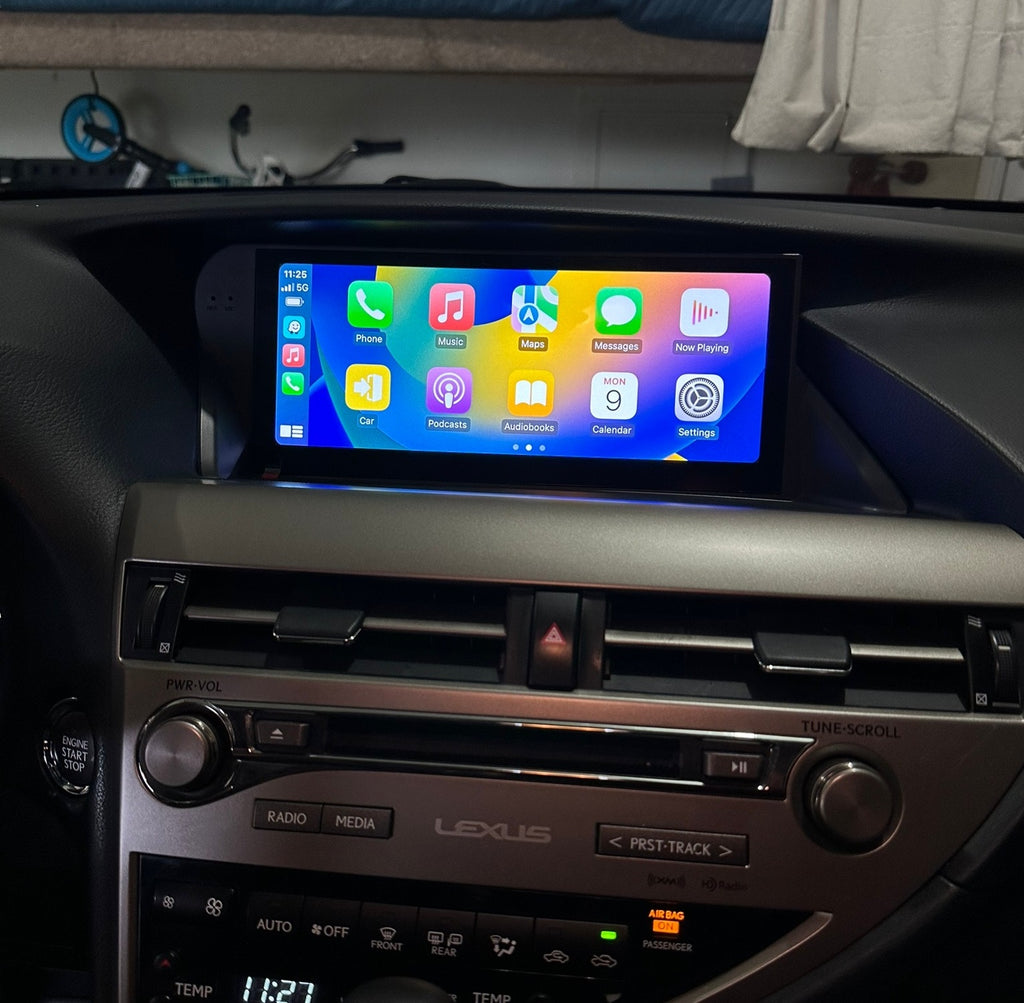 Screen Upgrade for Lexus RX 350, 450H with Built-in Apple CarPlay by Mozart Electronics