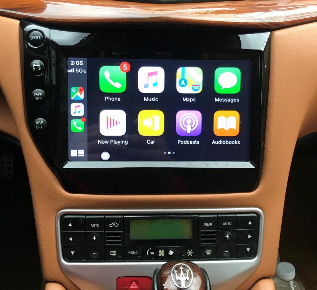 Maserati Gt Gen 2.1 Navigation Screen Upgrade (2007 - 2017) Car